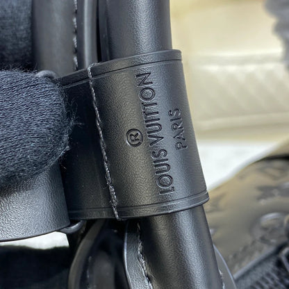 2024 new pure black printed travel storage bag PD0424041906