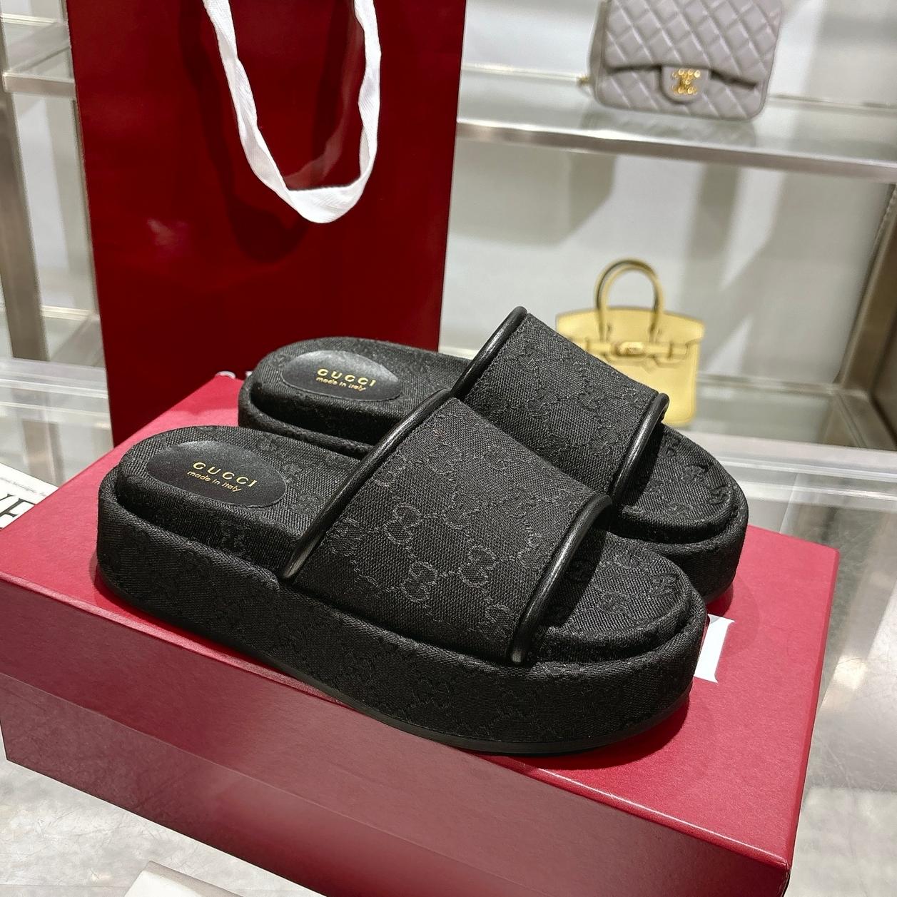 GG Fashion printed thick-soled slippers 0725052902