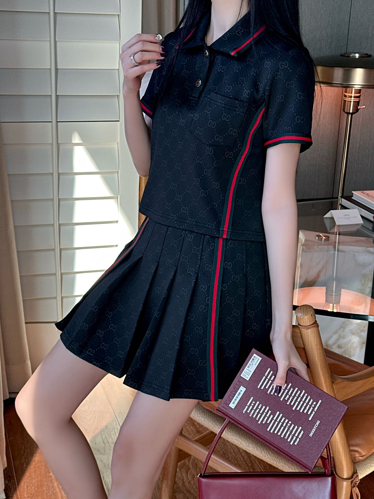 GG Fashion Print Summer Suit 0725022801