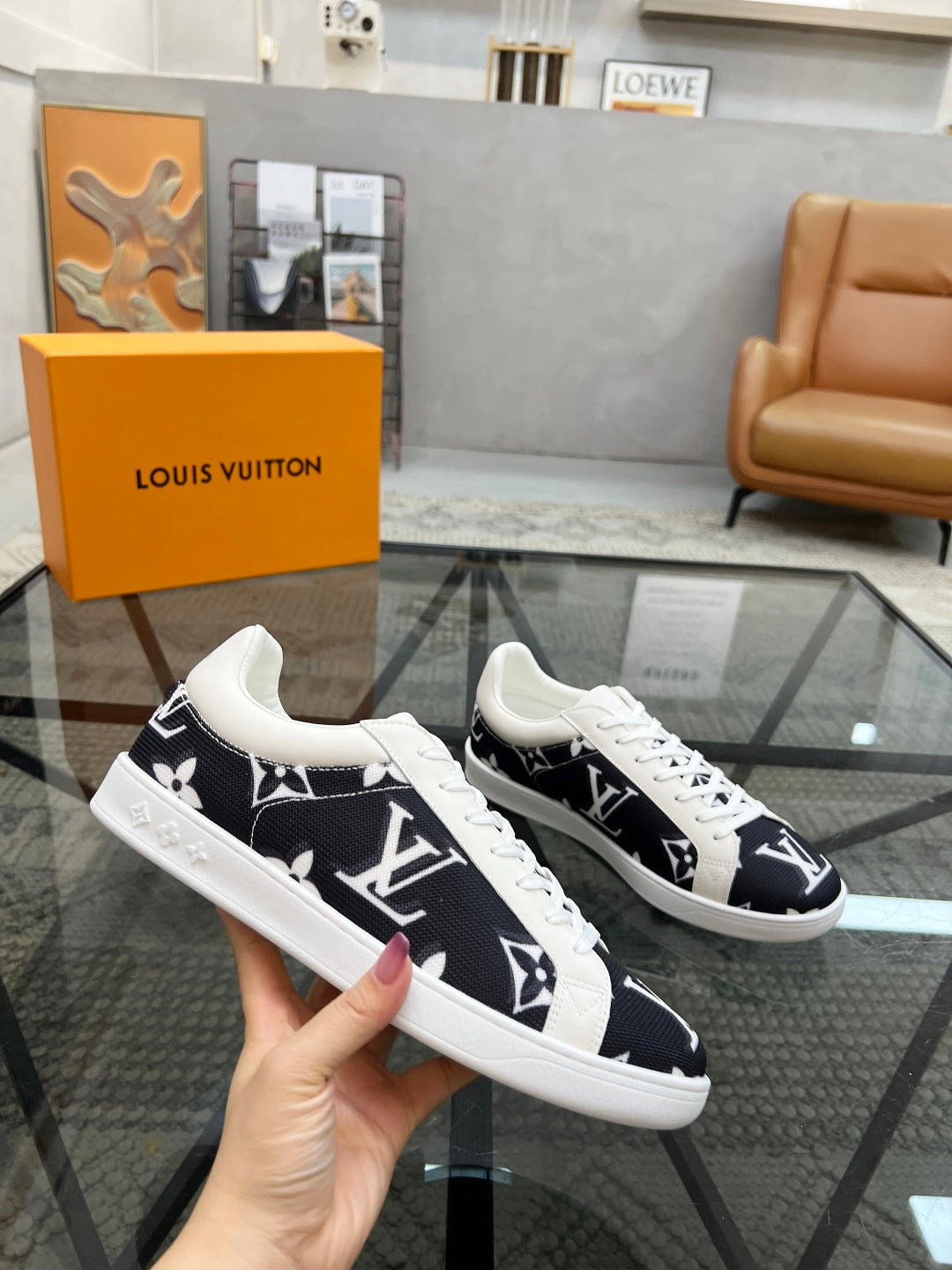 LVV fashion printed casual sports shoes 0725060310