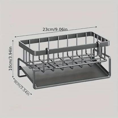 🛒Stainless Steel Kitchen Sink Storage Rack