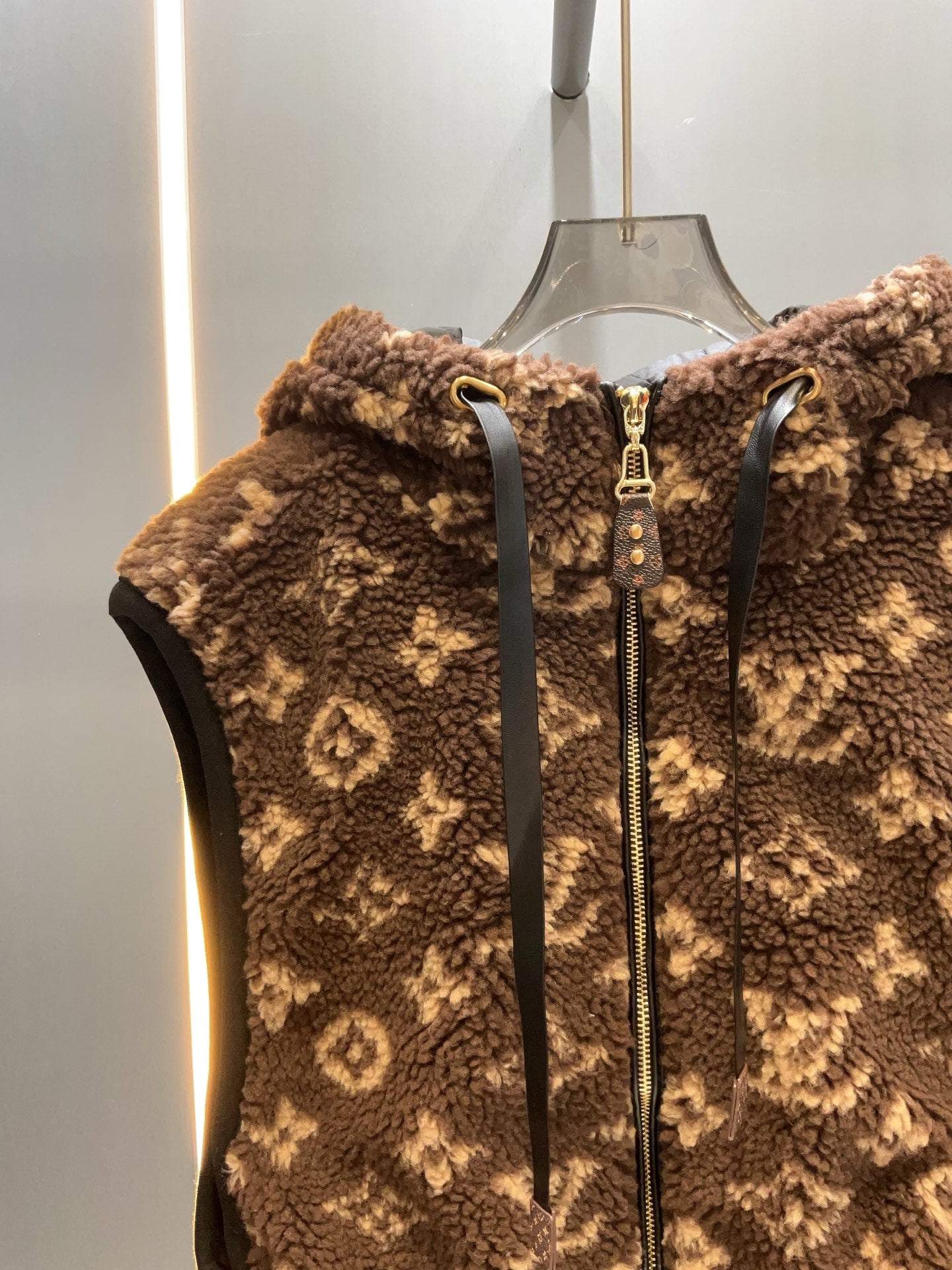 Lvv lambskin vest jacket 0725102009