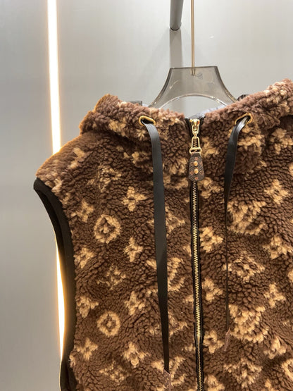 Lvv lambskin vest jacket 0725102009