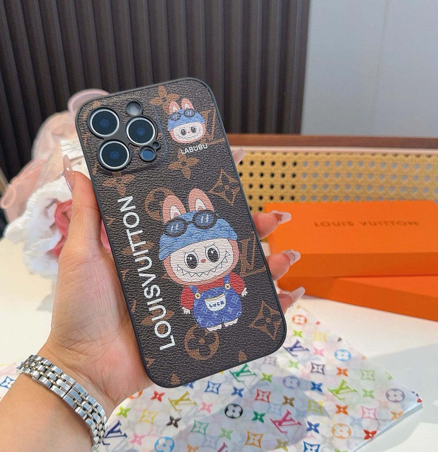 Lvv fashion print mobile phone case 0725100909