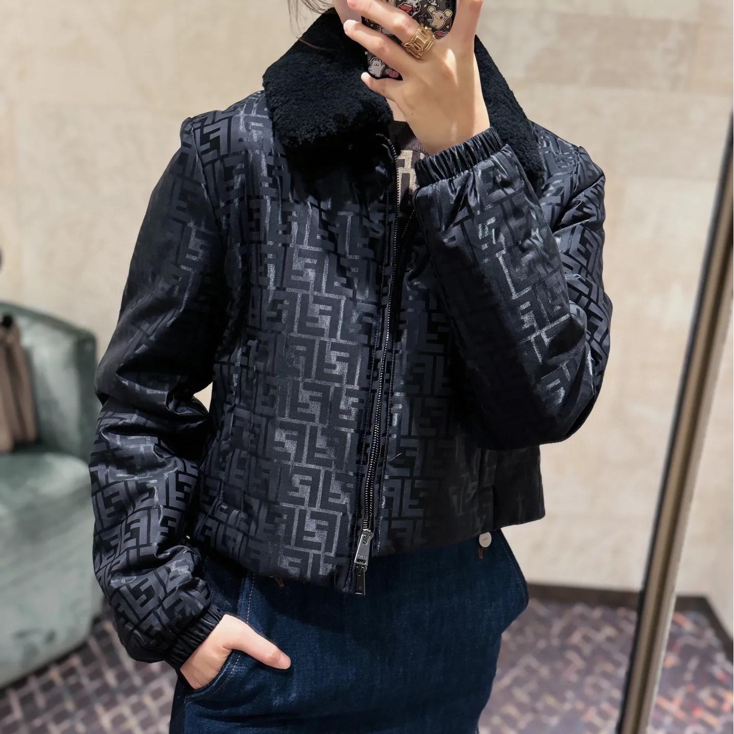 FD Fashion Cotton Stand Collar Jacket 0725030612