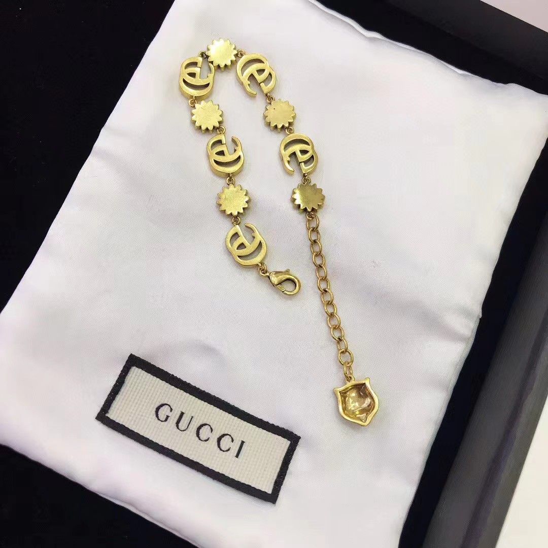 G Classic Light Luxury Bracelet Necklace PD10051209