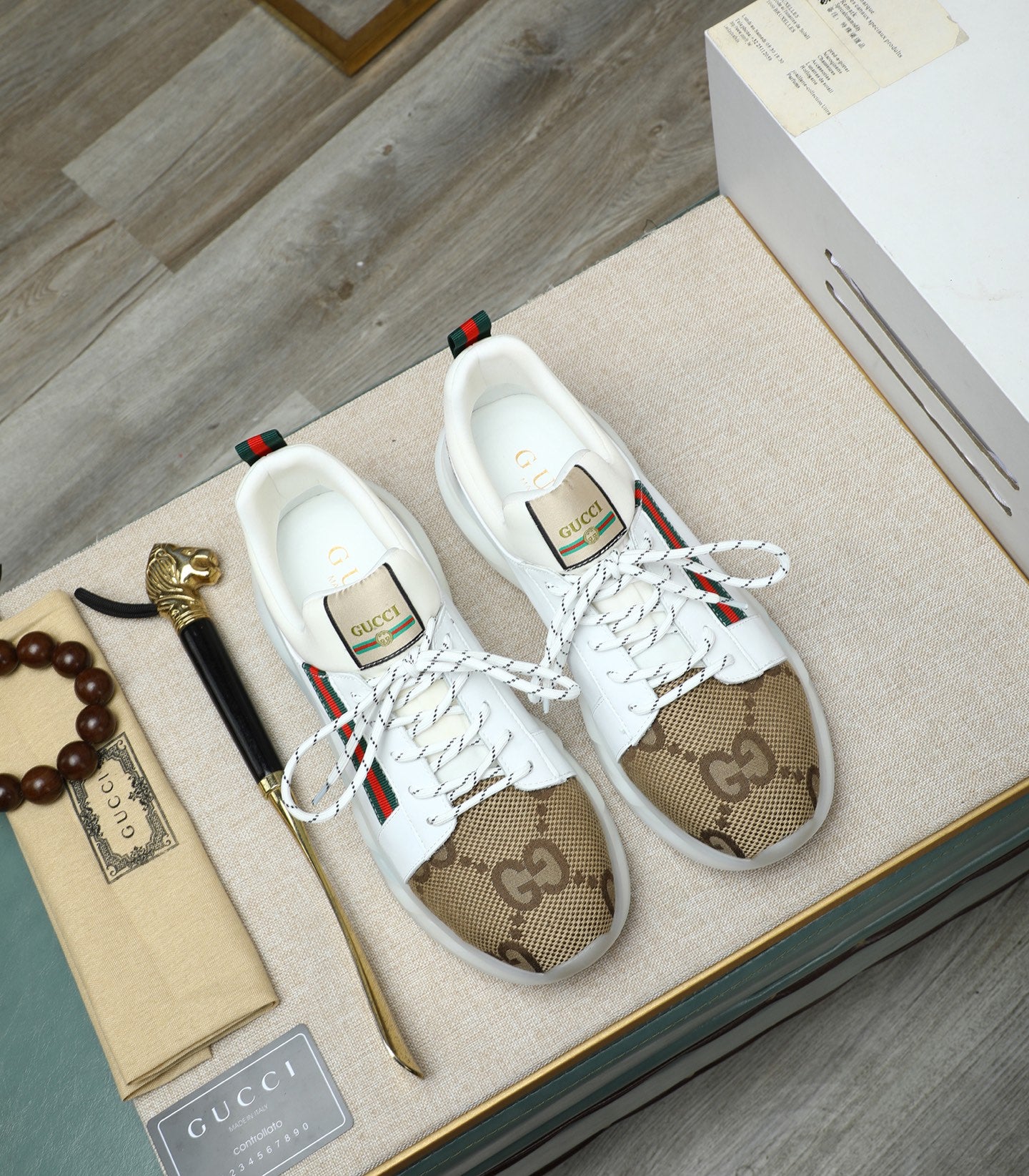 GG fashion print sneakers 0725062702