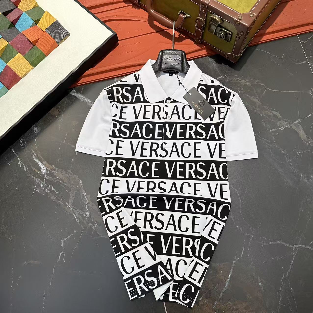 VS stand-up collar POLO shirt 0725082901