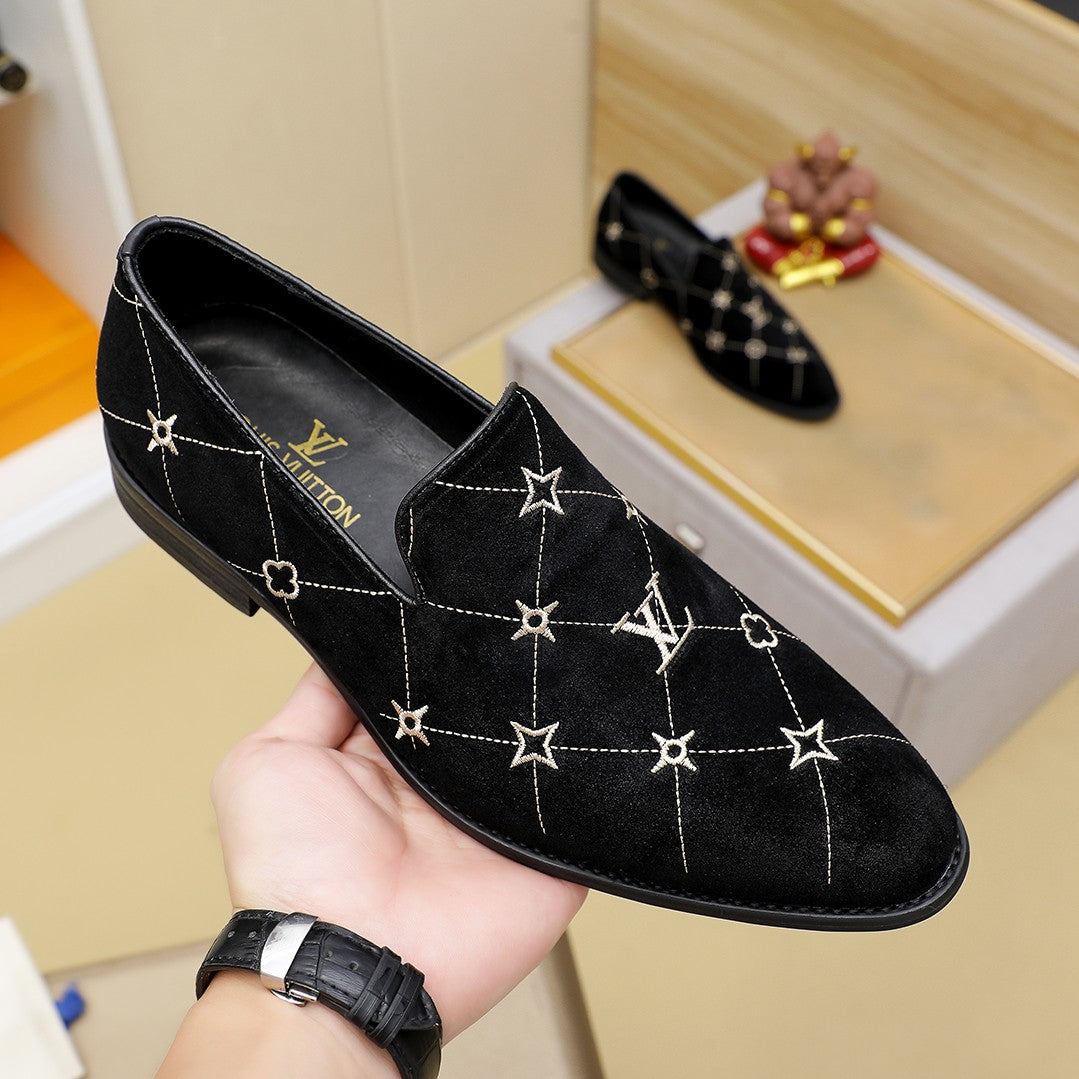 Lvv men's suede loafers 0725062320