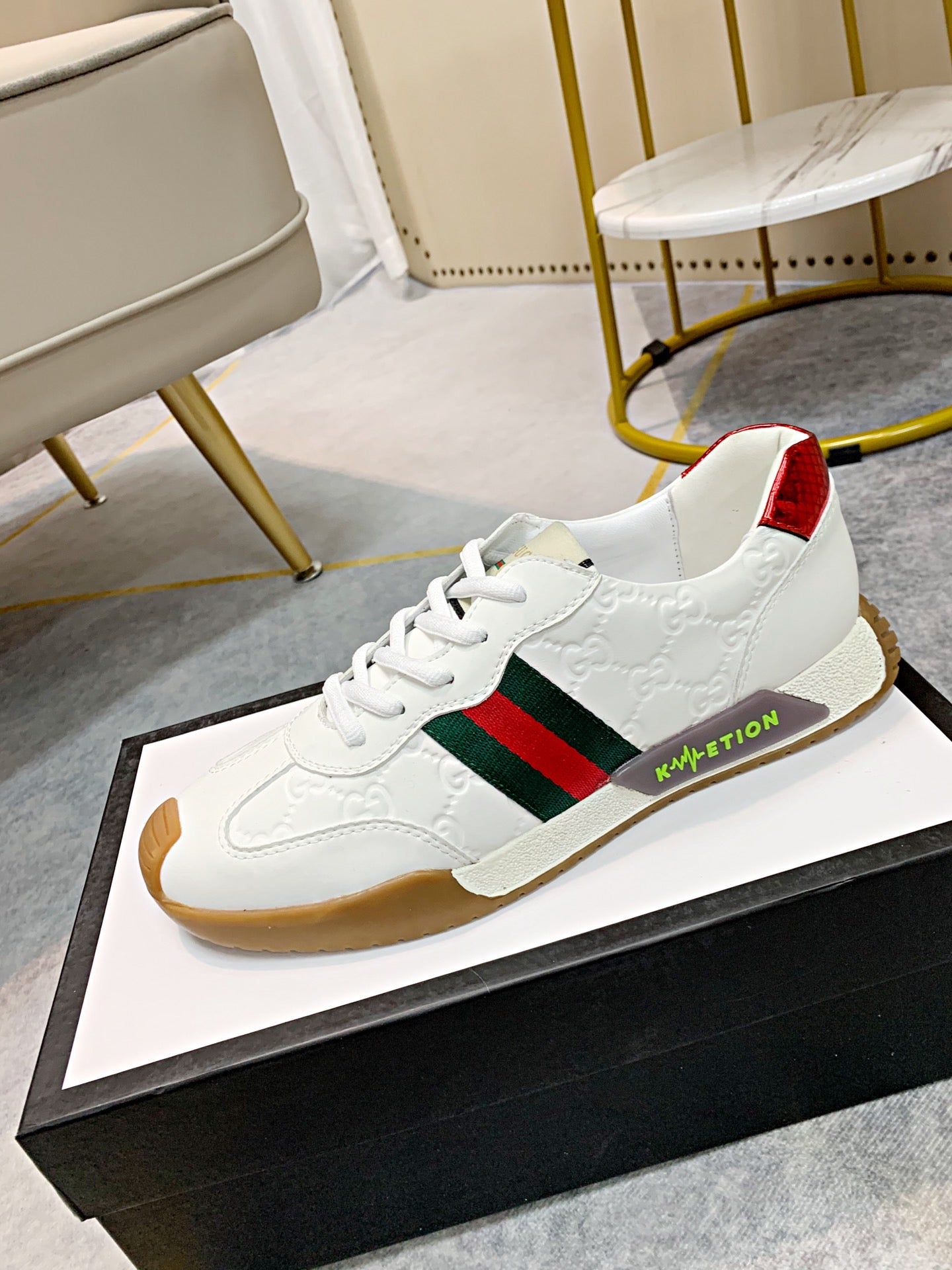 Men's imported high-quality cowhide wear-resistant non-slip rubber sole