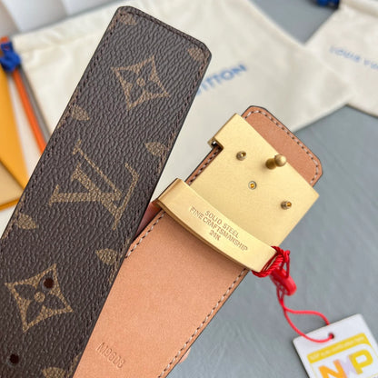Lv Luxury Genuine Leather Men’s Belt 1025010736