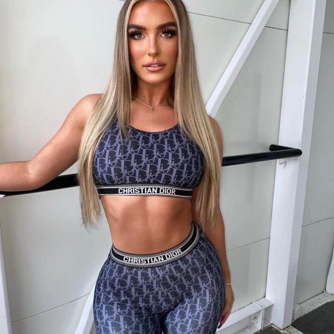 Fashionable sports vest + trousers casual two-piece set XC0823103109