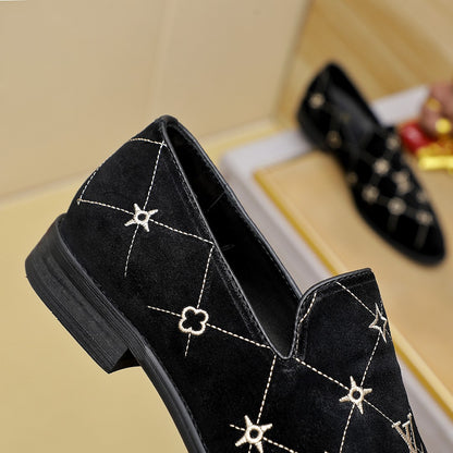 Lvv men's suede loafers 0725062320