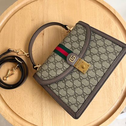 G Ophidia Lock Handbag 1824061805