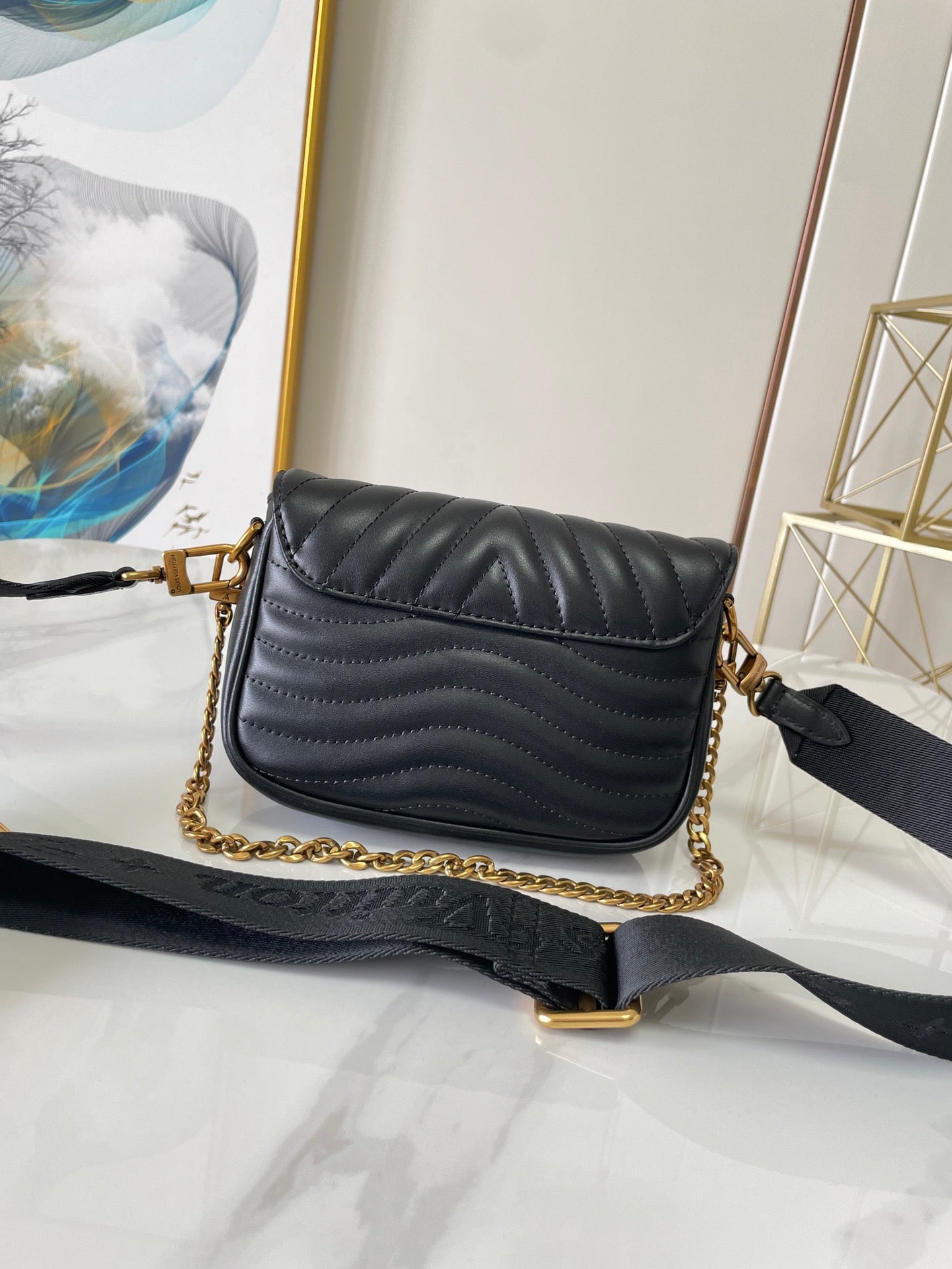 Handmade Leather Crossbody Bag New Wave Multi Pochette