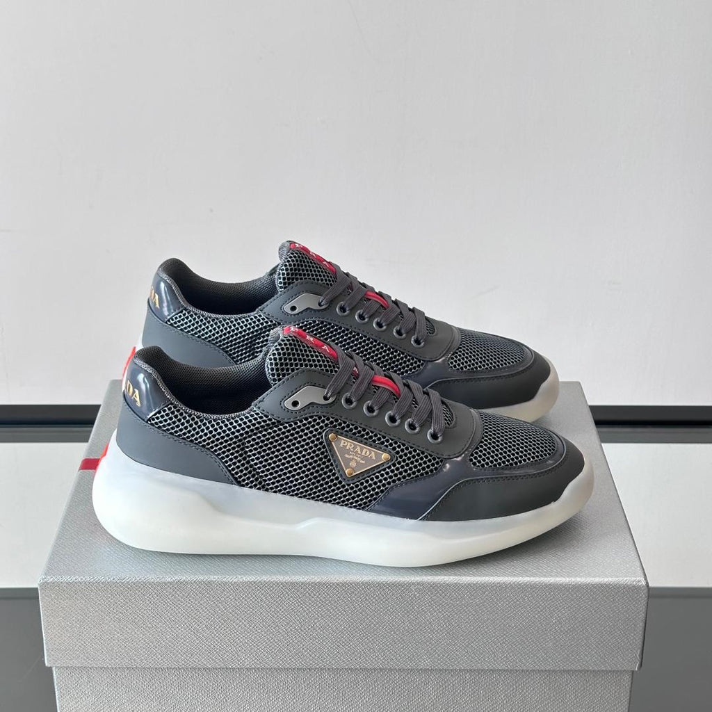 PR Mesh lace-up sneakers 0725061201