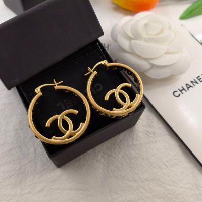 Fashion Braided Earrings All-match High Earrings 1024042903