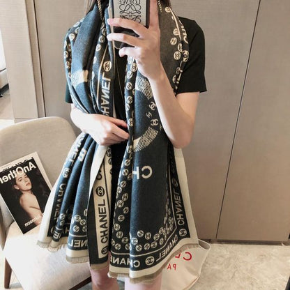 Fashion and versatile warm scarf PD1023112023