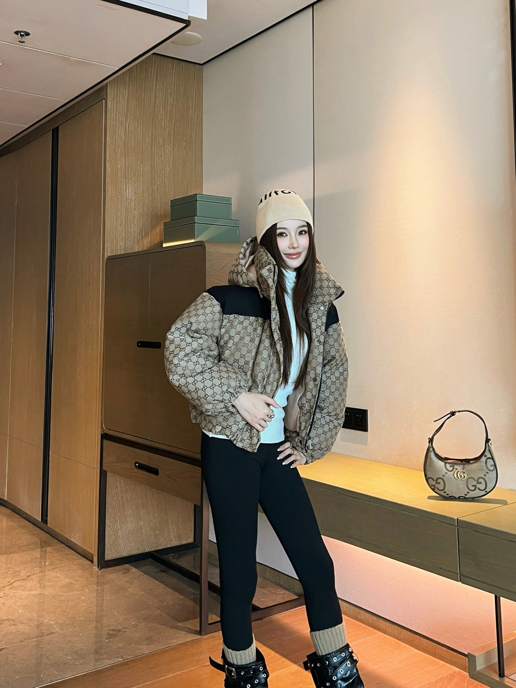 GG Fashion printed cotton jacket 0725102006