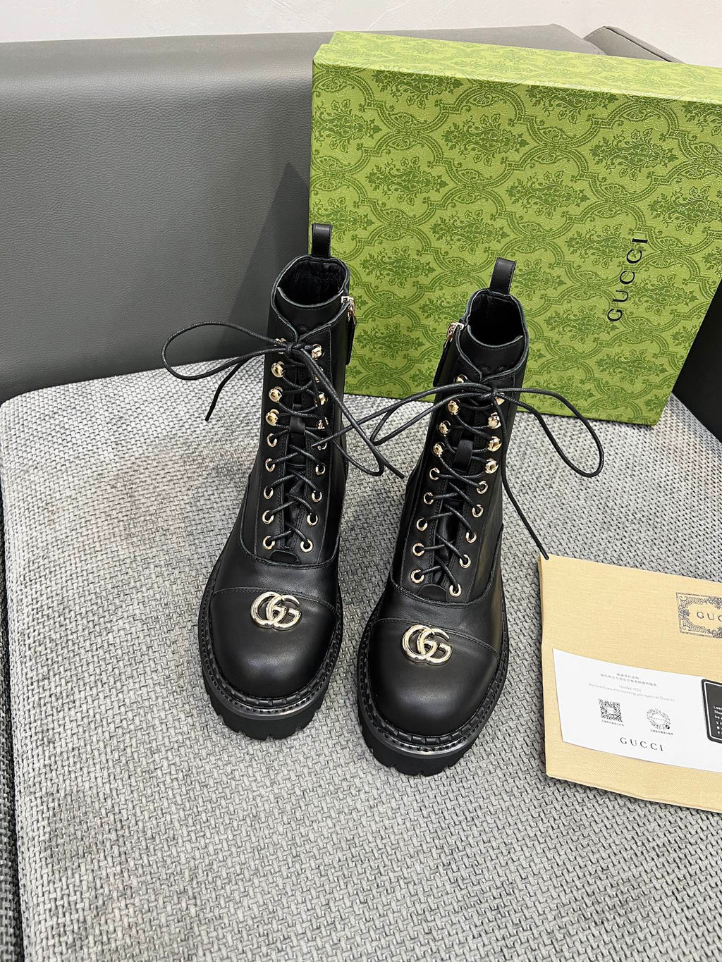 GG's new fashionable leather boots 0725090802