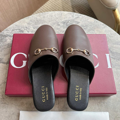 GG horse bit buckle slippers 0725101406