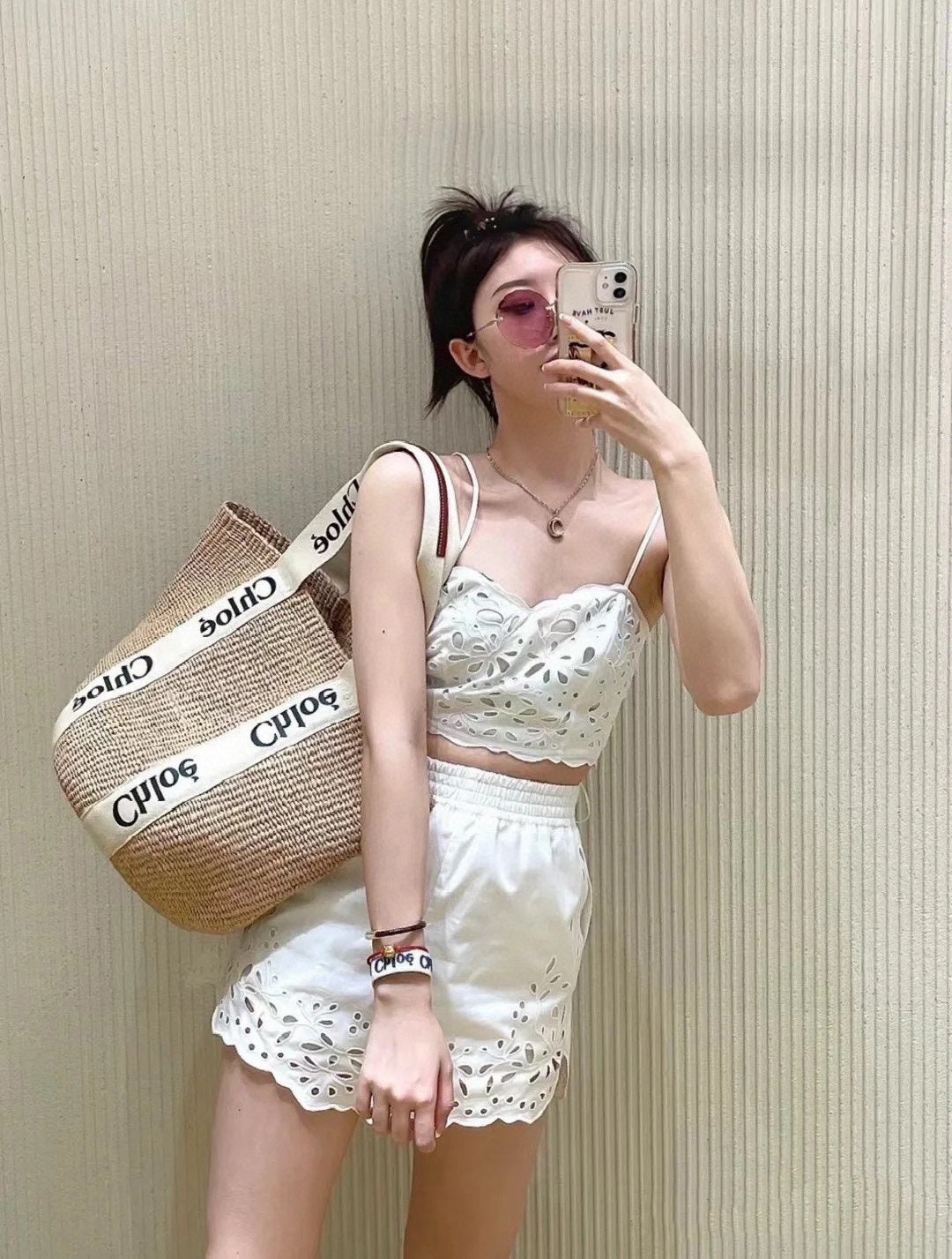 CLE summer fashion straw bag 0724041108