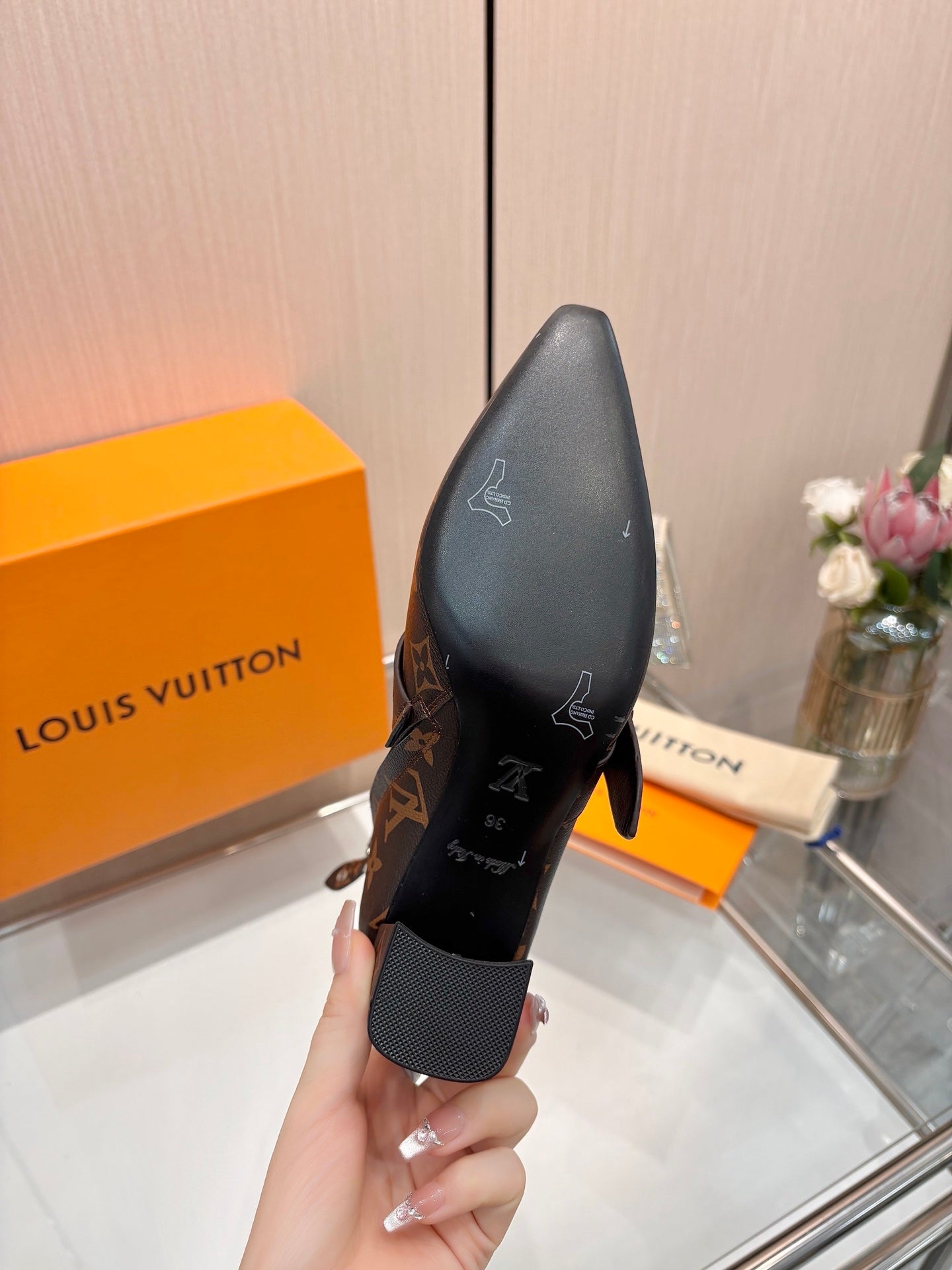 Lvv fashion printing new 4.5cm short boots 0725102002