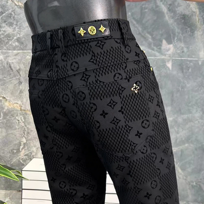 L fashionable all-match slim fit trousers