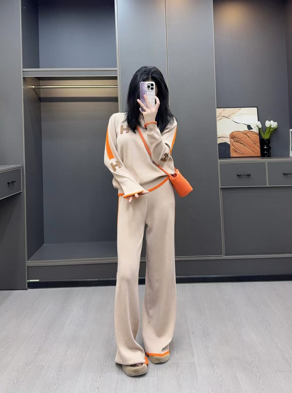 HMS Fashion Women's Knitted Suit 0725022108