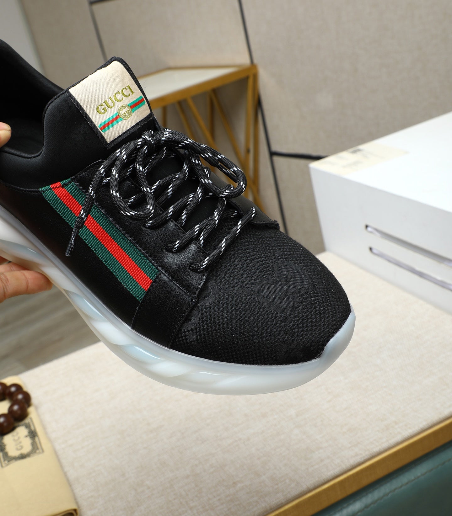 GG fashion print sneakers 0725062702