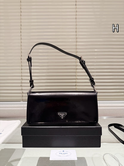 PRD Fashion Patent Leather Underarm Bag 0724120509