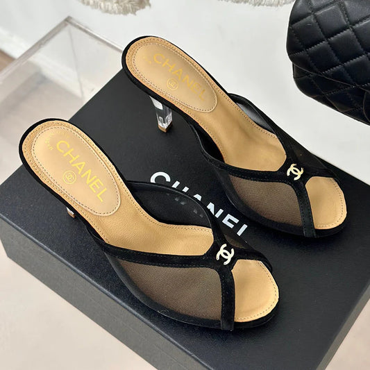 New mesh high heel sandals 1024052905