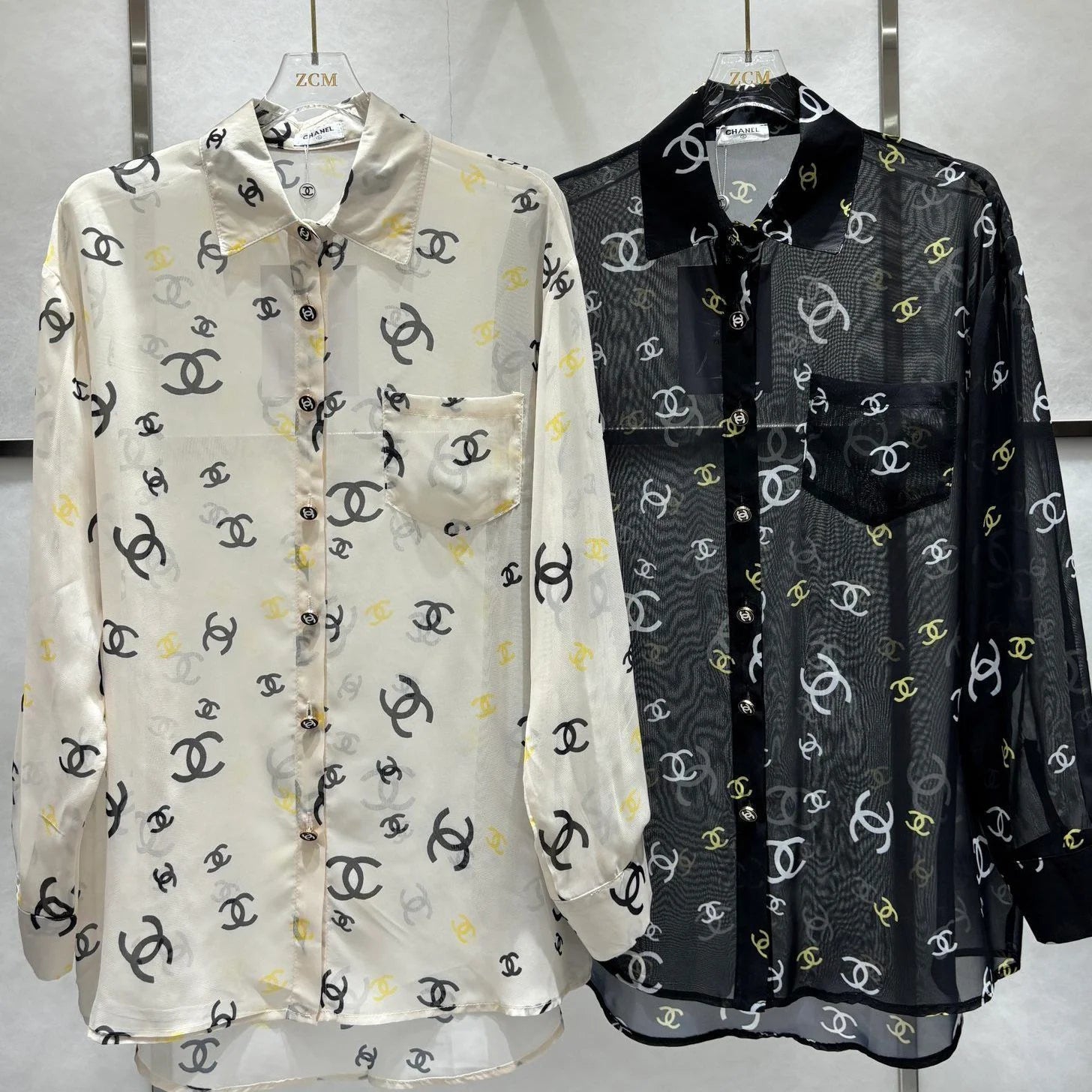 Fashion Letter Printing Old Flower Sunscreen Shirt 1024042620