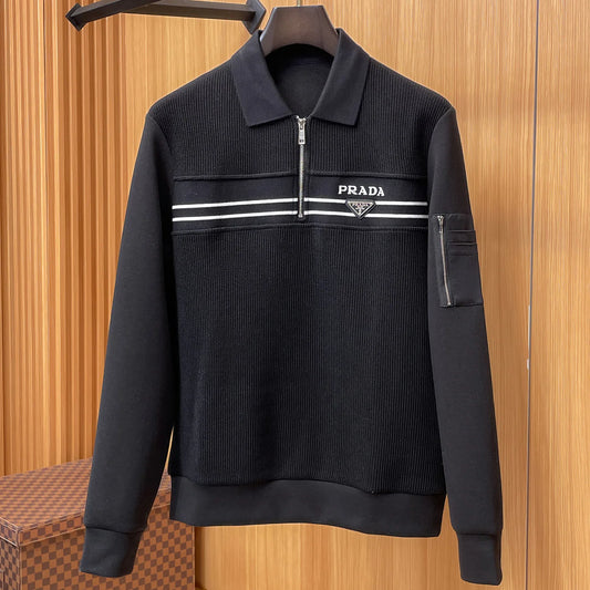 New Pullover Knit Sweatshirt 1025101328