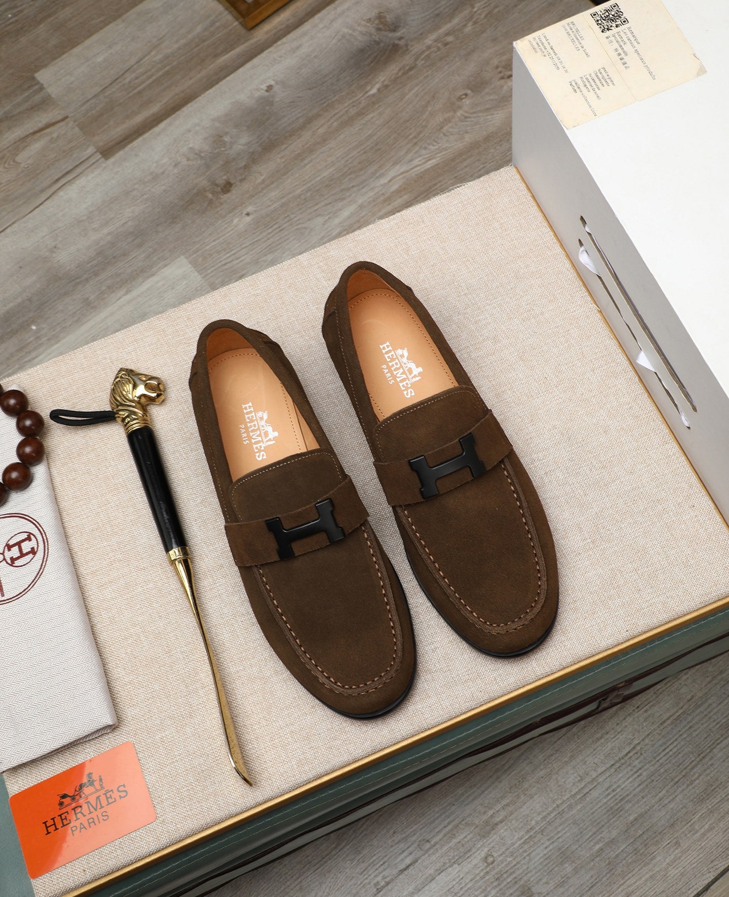 HMS suede loafers 0725070202