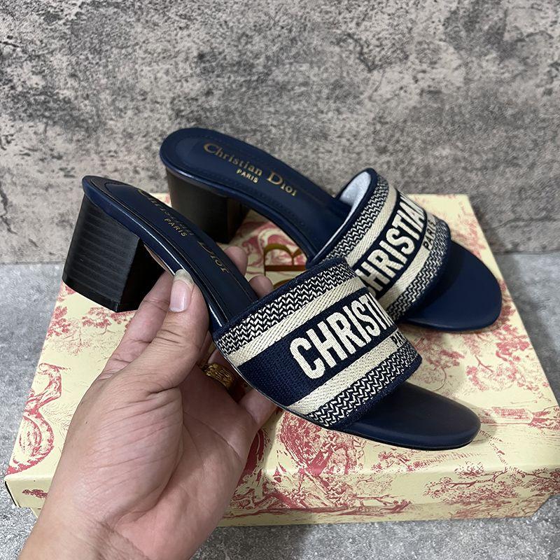 New Fashion D Logo women's slippersPD052024022701