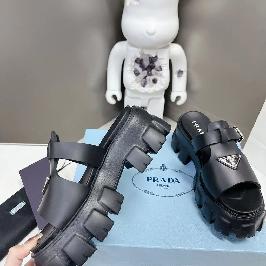 New Style Ultra Light Beach Sandals With Platform For Outer Wear 1024030827