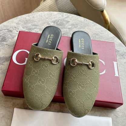GG horse bit buckle slippers 0725101406