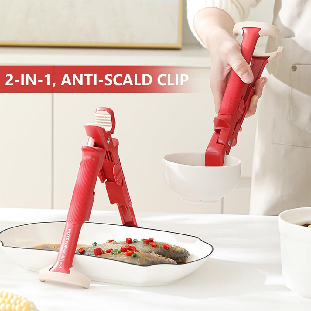 Bowl Clip 2-in-1 Anti-Scald Dish Clip