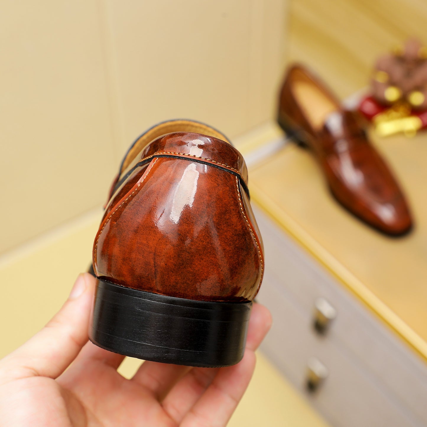 Men's new boutique business leather shoes 0725072801