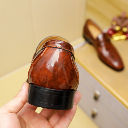 Men's new boutique business leather shoes 0725072801