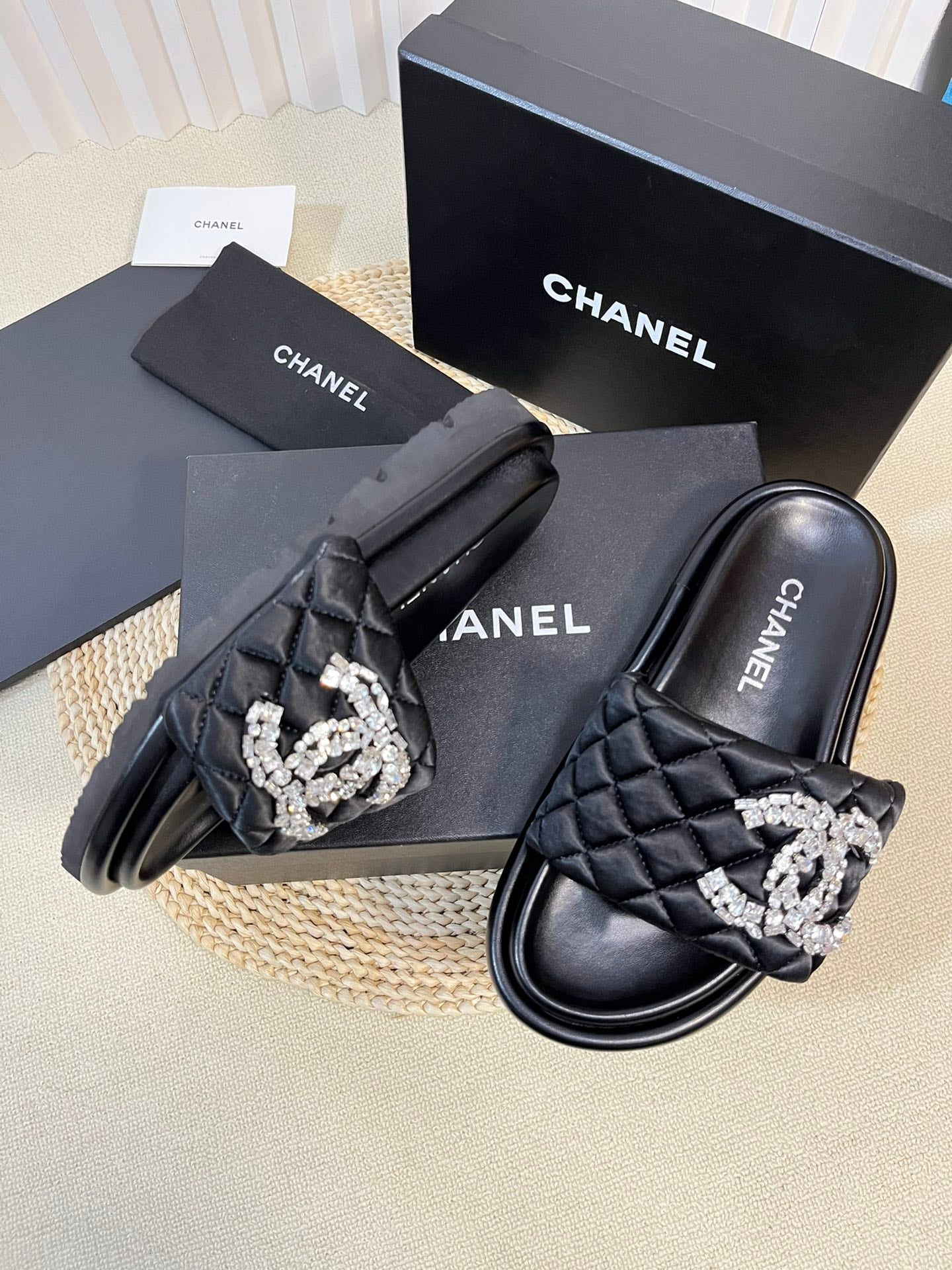 CNL thick-soled Velcro women's slippers 0724042703