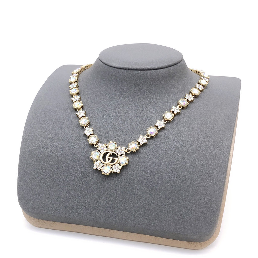 G fashionable stone necklace XC0723103006
