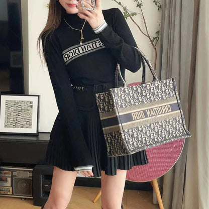 High-Neck Stretch Knit Base Layer 1025102423