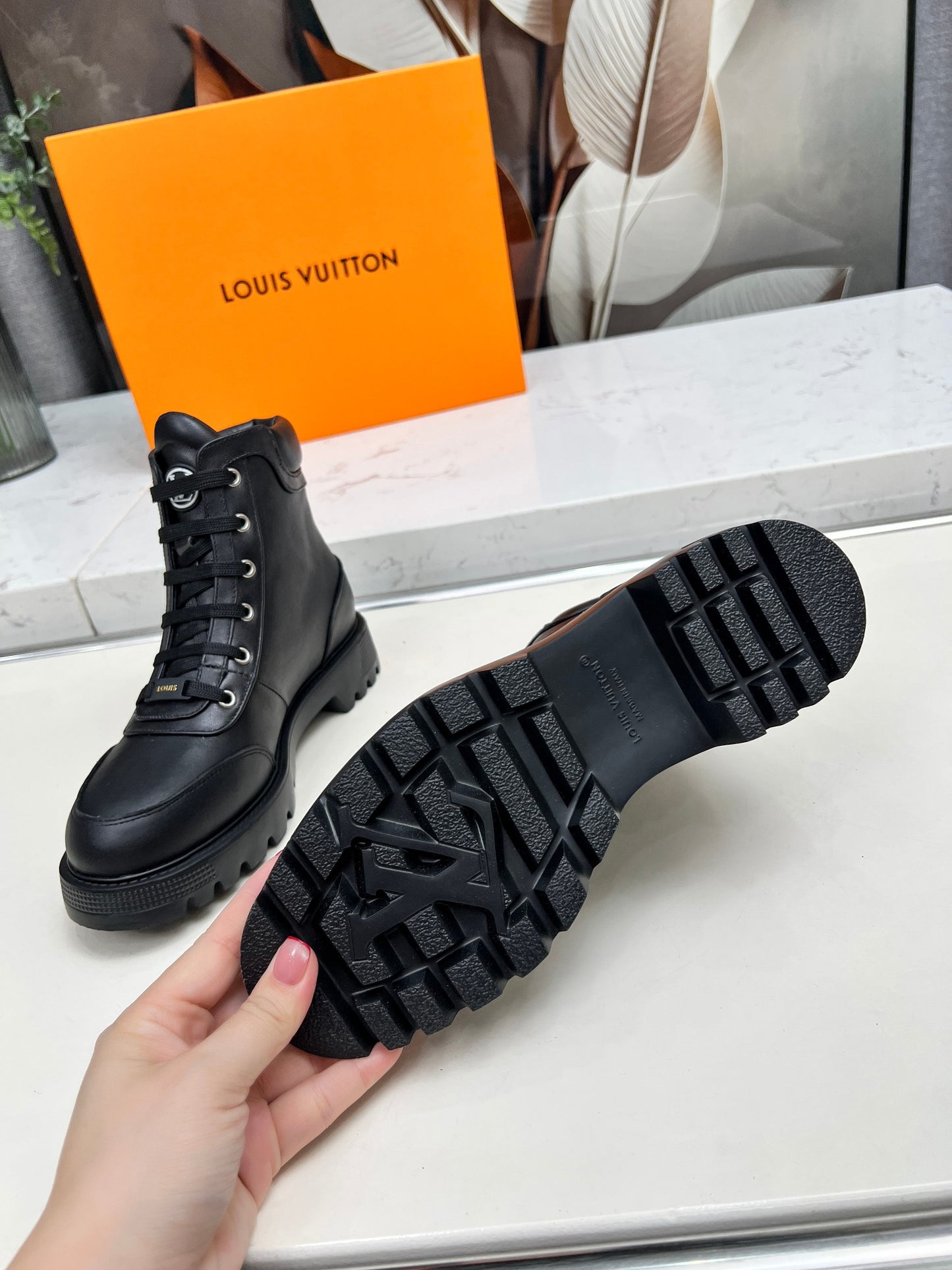 Lvv 25ss Autumn and Winter New Printed Women's boots 0725082101