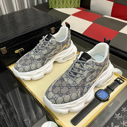 GG men's casual sneakers with print  0725102202