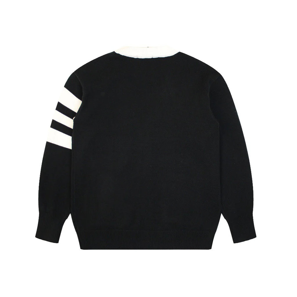 Versatile Knitted Embroidered Cardigan 1024093027