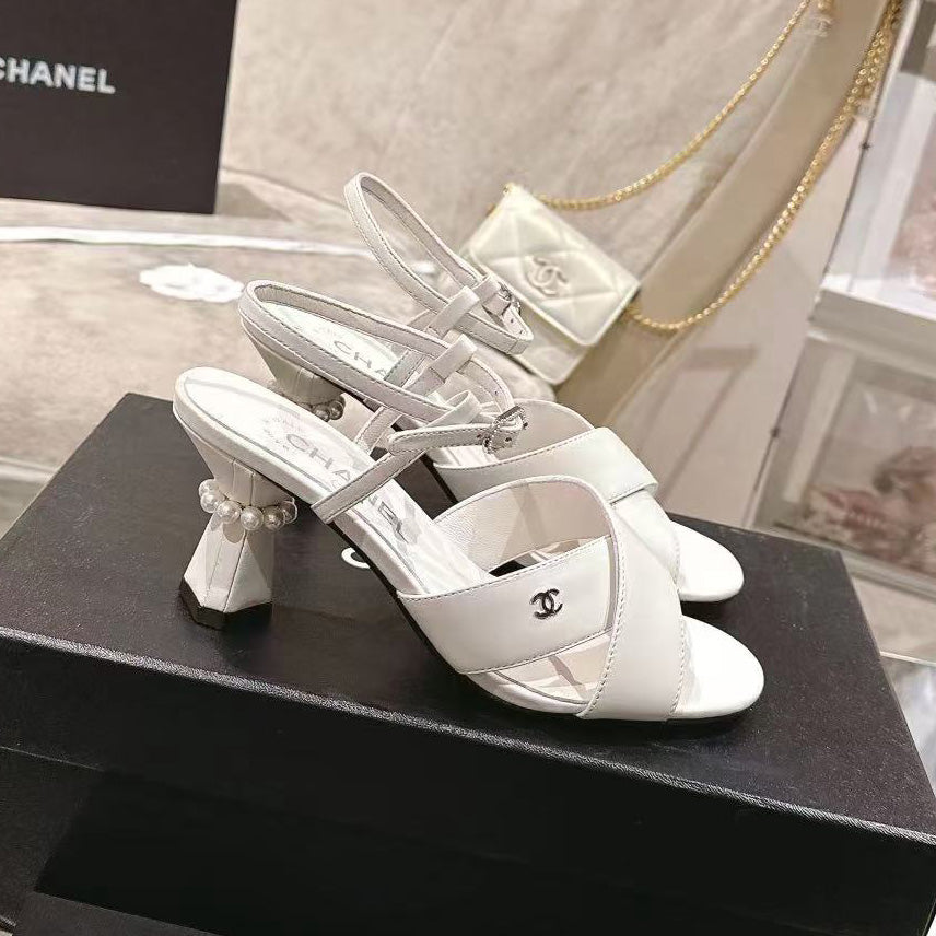 CNL Mary Jane exquisite pearl hot diamond combination high heels 1824061801