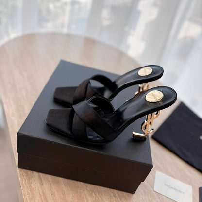 Women's stylish luxury YSL high heels