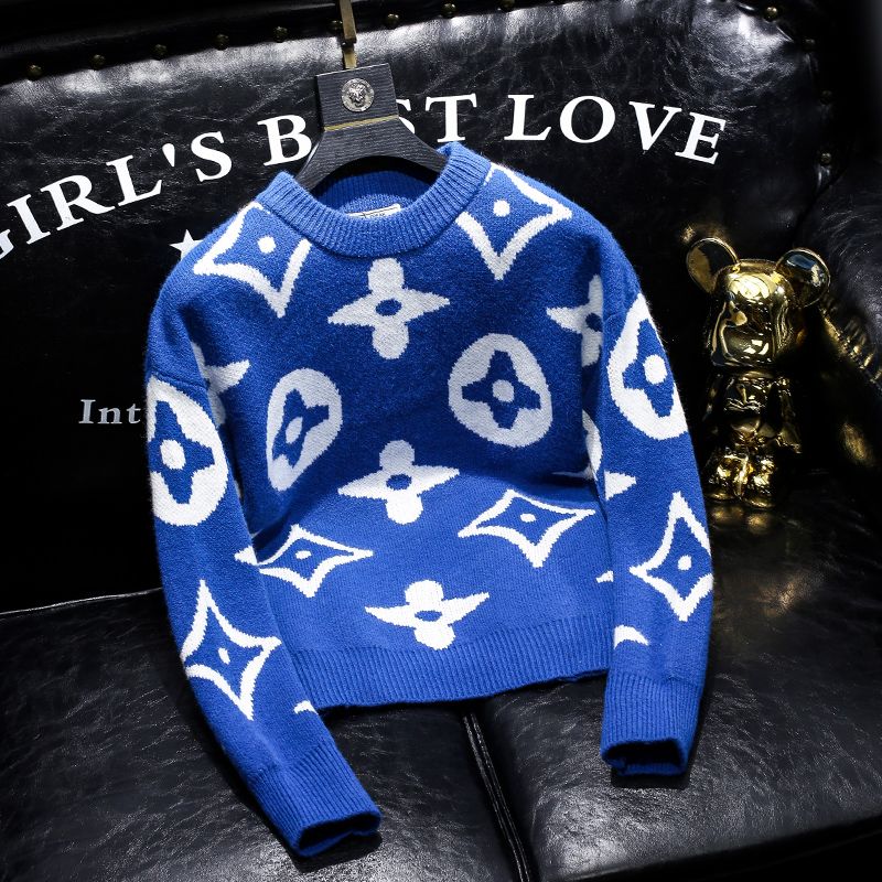 New Fashion Slim Fit Round Neck Sweater 1023121303